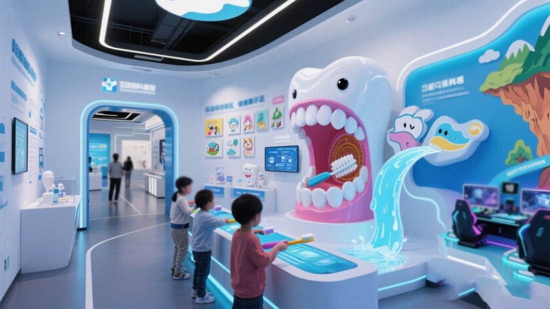 口腔健康體驗(yàn)館，口腔科普教育基地